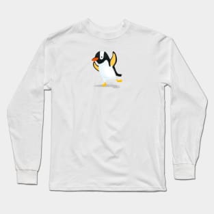 Gentoo Penguin cute Long Sleeve T-Shirt